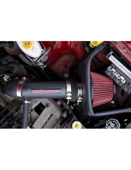 ROUGH COUNTRY KIT ADMISION Cold Air 4.0L con Prefiltro | Jeep Cherokee XJ