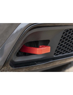 ROUGH COUNTRY Forged Tow Hooks Red | Jeep Grand Cherokee