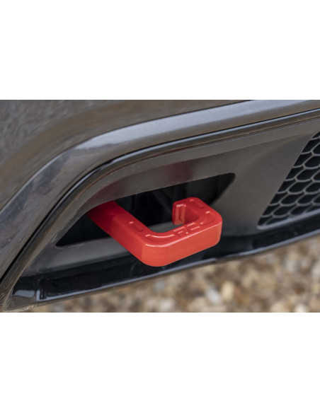ROUGH COUNTRY Forged Tow Hooks Red | Jeep Grand Cherokee