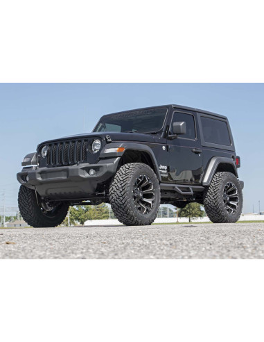 ROUGH COUNTRY Contoured Drop Steps | 2 Door |...