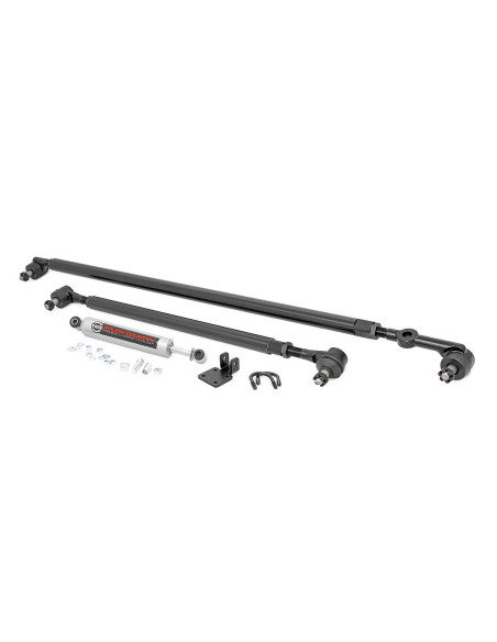 ROUGH COUNTRY KIT DIRECCION HD + Amortiguador | Jeep Cherokee XJ | Comanche MJ | Wrangler TJ