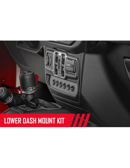 ROUGH COUNTRY ILUMINACION MLC-6 Controlador Multiple Salpicadero | Jeep Wrangler JL