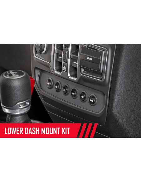 ROUGH COUNTRY ILUMINACION MLC-6 Controlador Multiple Salpicadero | Jeep Wrangler JL