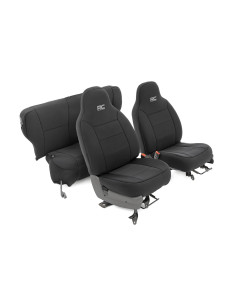 ROUGH COUNTRY Seat Covers Front and Rear Neoprene | Jeep...