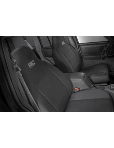ROUGH COUNTRY Seat Covers Front & Rear Neoprene | Jeep... 2