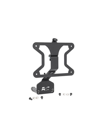 ROUGH COUNTRY License Plate Relocation Bracket | Jeep Wrangler JL | Wrangler Unlimited JL