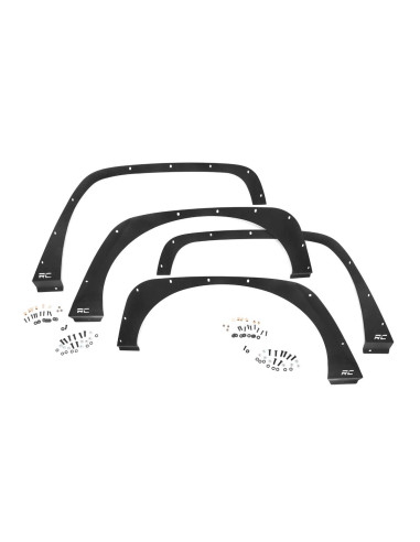 ROUGH COUNTRY FENDER FLARES Delete Kit Front &...
