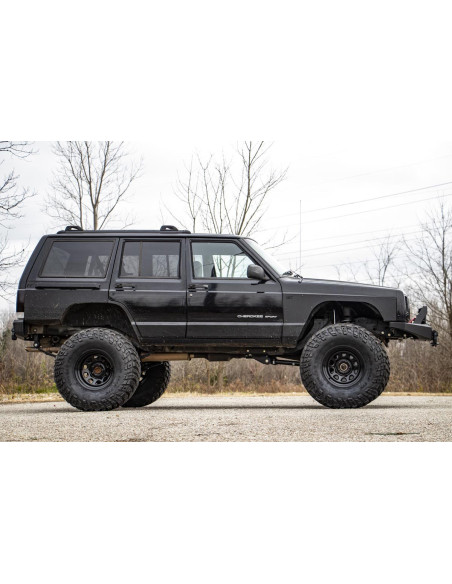 ROUGH COUNTRY Lower Door Armor 4 Door | Jeep Cherokee XJ