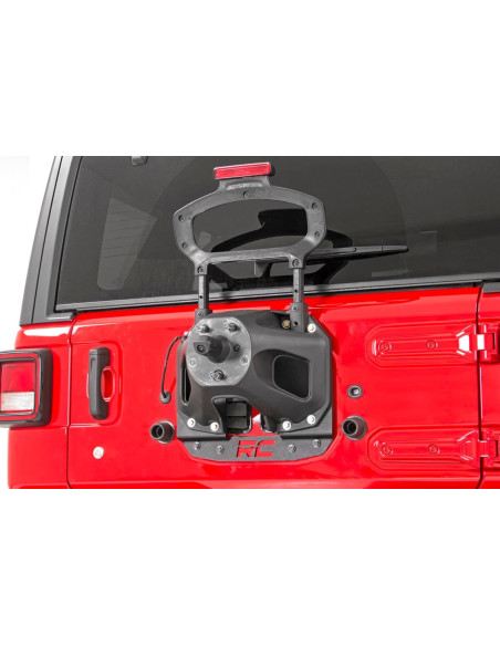 ROUGH COUNTRY Placa Reubicacion Rueda Repuesto sin Sensor | Jeep Wrangler JL