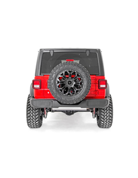 ROUGH COUNTRY Tire Carrier Relocation Plate No Prox | Jeep Wrangler JL