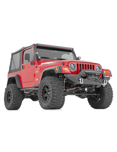ROUGH COUNTRY PARAGOLPES Y PROTECCIONES Delantero Rock Crawler | Jeep Wrangler TJ | Wrangler Unlimited