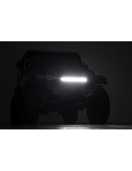 ROUGH COUNTRY PARAGOLPES Y PROTECCIONES Delantero Rock Crawler | Jeep Wrangler TJ | Wrangler Unlimited