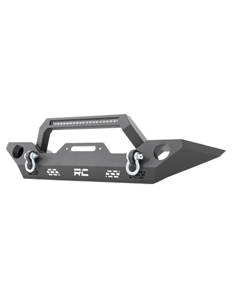 ROUGH COUNTRY Paragolpes Delantero Sport con Antiniebla OE | Jeep Wrangler JK JL | Jeep Gladiator JT
