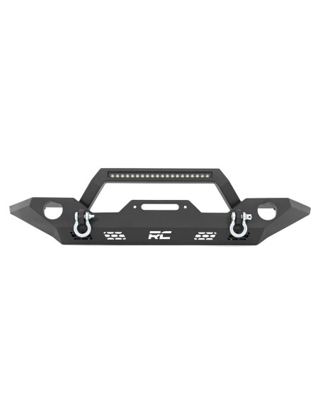ROUGH COUNTRY Paragolpes Delantero Sport con Antiniebla OE | Jeep Wrangler JK JL | Jeep Gladiator JT