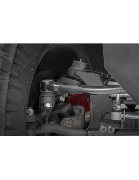 ROUGH COUNTRY High Steer Kit + Track Bar Bracket | Jeep Wrangler JK
