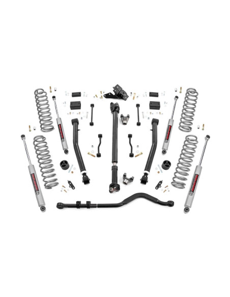 ROUGH COUNTRY 3.5" LIFT KIT Adj Lower Control Arms | Jeep Wrangler Unlimited Rubicon JL
