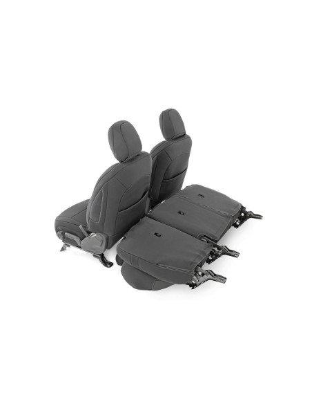 ROUGH COUNTRY Fundas Asientos Delanteras y Traseras | Jeep Wrangler Unlimited
