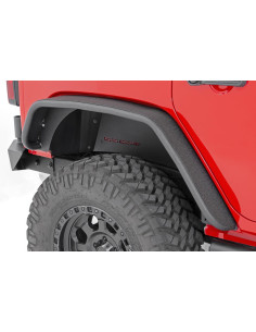 ROUGH COUNTRY FENDER FLARES Steel Rear | Jeep Wrangler JK