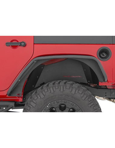 ROUGH COUNTRY FENDER FLARES Steel Rear | Jeep...