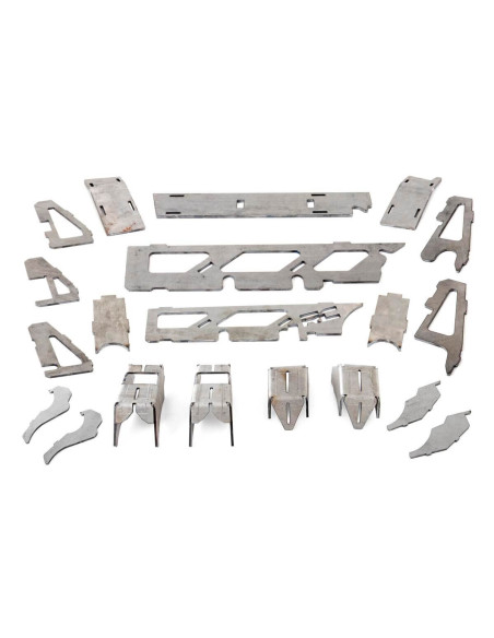 ROUGH COUNTRY Refuerzo Puente Dana 30 y C-Gusset | Jeep Wrangler JK