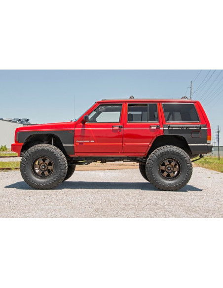 ROUGH COUNTRY Protecciones Aletines y Cuartos Traseros | Jeep Cherokee XJ