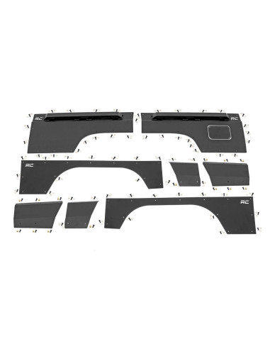 ROUGH COUNTRY Full Body Armor FR & RR Combo |...