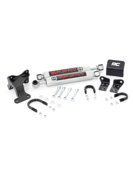 ROUGH COUNTRY STEERING STABILIZER N3 Dual | Jeep Wrangler JK