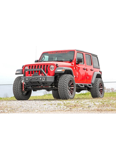 ROUGH COUNTRY ESTRIBERAS Contoured Drop 4 Puertas | Jeep Wrangler JL | Wrangler Unlimited