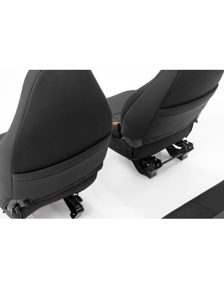 ROUGH COUNTRY Seat Covers Front and Rear | Jeep Wrangler TJ