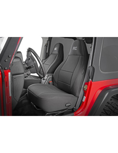 ROUGH COUNTRY Seat Covers Front and Rear | Jeep...