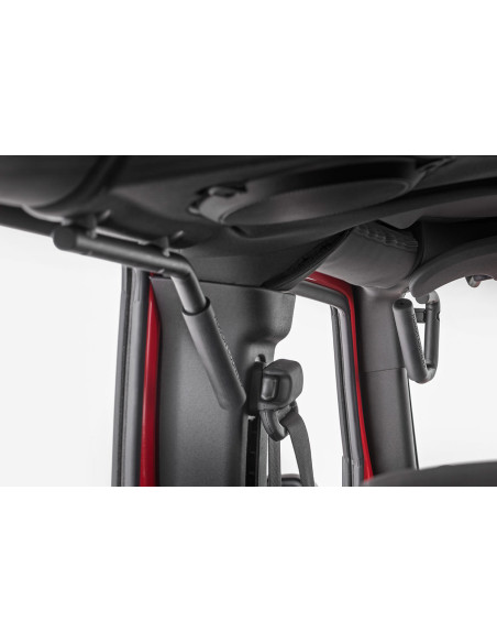 ROUGH COUNTRY Asas Acero Delanteras y Traseras Negras | Jeep Wrangler JK