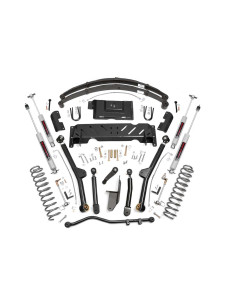 ROUGH COUNTRY KIT SUSPENSION 4.5" Long Arm | Jeep...