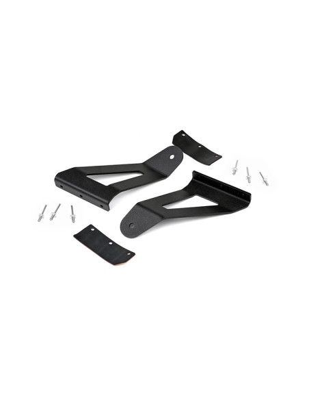 ROUGH COUNTRY SOPORTE BARRA LED 50" Curva Parabrisas | Jeep Cherokee XJ