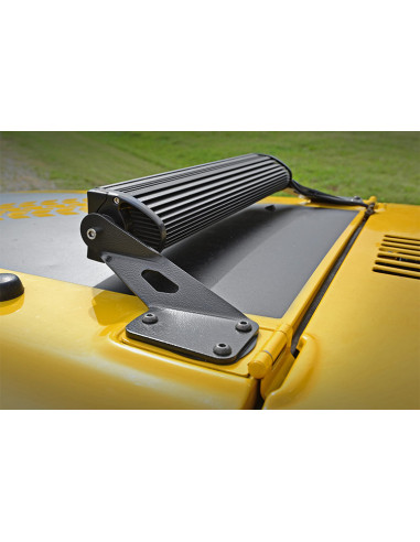 ROUGH COUNTRY LED Light Mount 20" Hood | Jeep...