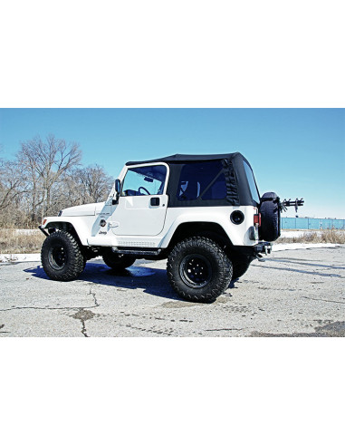 ROUGH COUNTRY TECHO Soft Top Negro Puertas...