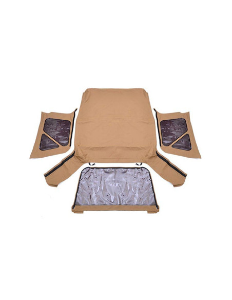 ROUGH COUNTRY SOFT TOP Replacement Spice Full Doors | Jeep Wrangler TJ