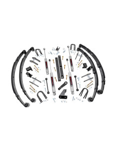 ROUGH COUNTRY 4.5" LIFT KIT with Power Steering | Jeep...
