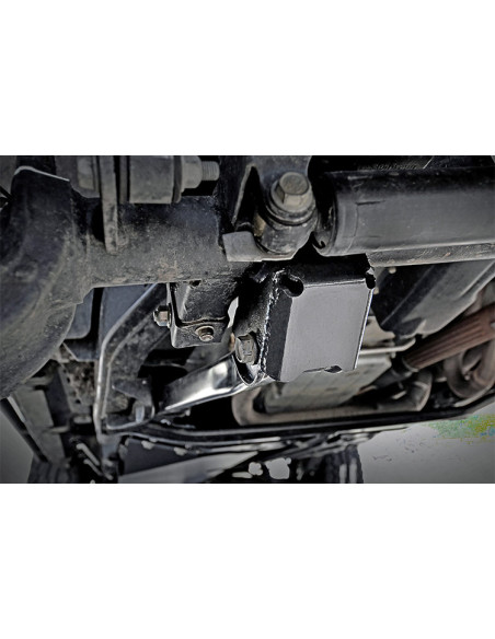 ROUGH COUNTRY Lower Control Arm Skid Plates Front | Jeep Wrangler JK