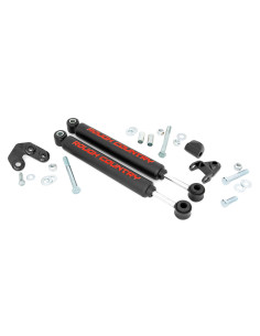 ROUGH COUNTRY Dual Steering Stabilizer 2.5-6.5" Lift |...