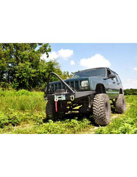 ROUGH COUNTRY PARAGOLPES Y PROTECCIONES Delantero con Soporte Winch | Jeep Cherokee XJ