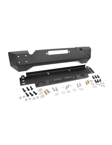 ROUGH COUNTRY Paragolpes Delantero Stubby Winch | Jeep Wrangler TJ | Wrangler Unlimited