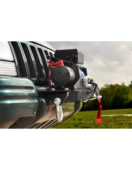 ROUGH COUNTRY Placa Soporte Cabrestante | Jeep Grand Cherokee ZJ