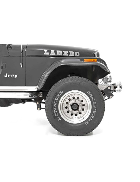 ROUGH COUNTRY Front Shackle Reversal Kit | Jeep CJ5 | Jeep CJ7 | Jeep Scrambler