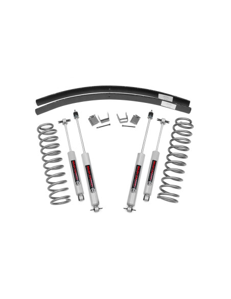 ROUGH COUNTRY 3 Inch Lift Kit Rear AAL | Jeep Cherokee XJ