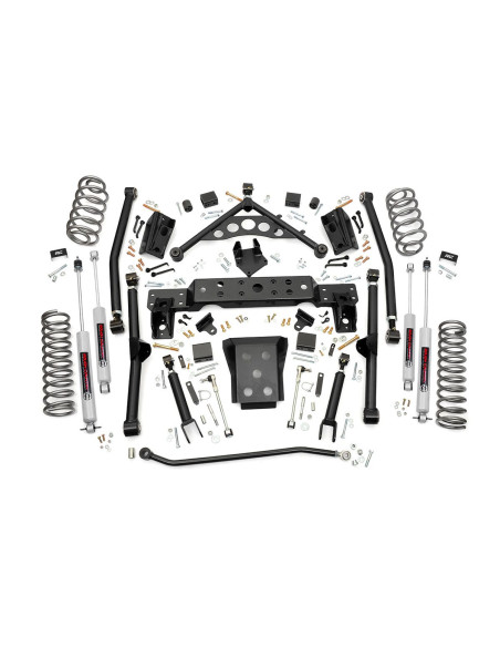 ROUGH COUNTRY KIT SUSPENSION 4" Long Arm | Jeep Grand Cherokee WJ