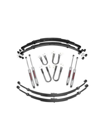 ROUGH COUNTRY KIT SUSPENSION 3" Ballestas...
