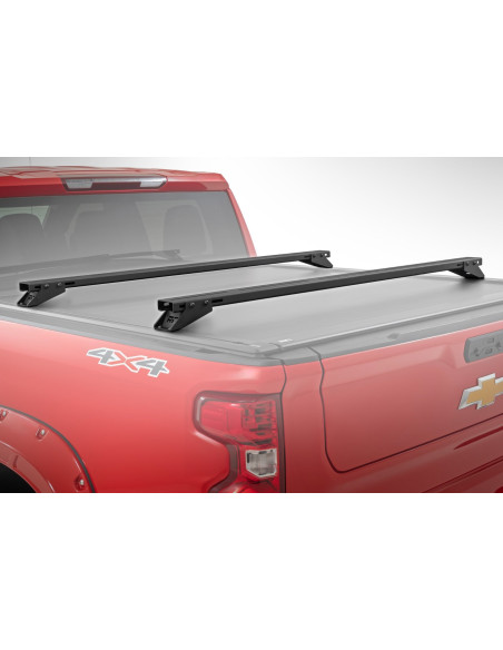 ROUGH COUNTRY Barras Transversales Ajustables T-Slot Universal | Ram 1500 | Ford F-150 | GMC Sierra 1500