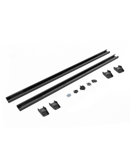 ROUGH COUNTRY Adjustable Crossbars Universal T-Slot | Ram 1500 | Ford F-150 | GMC Sierra 1500