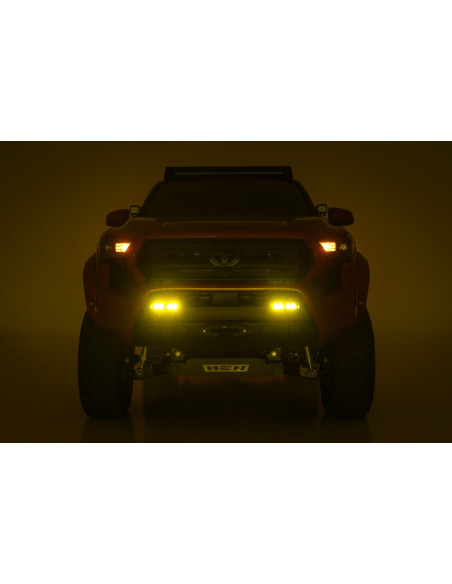 ROUGH COUNTRY Iluminacion Kit Antiniebla LED Black Series Slim Amarillo | Toyota Tacoma