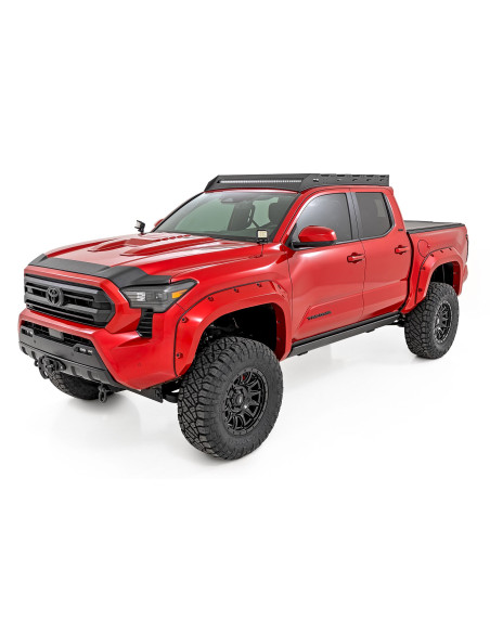 ROUGH COUNTRY Protector Capo Negro Brillo | Toyota Tacoma